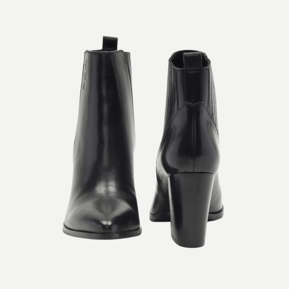 Black Leather Boots