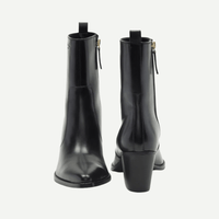Black Pointed Toe Ankle Boots