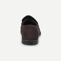Lakeland Boys Brown Suede Penny Loafers