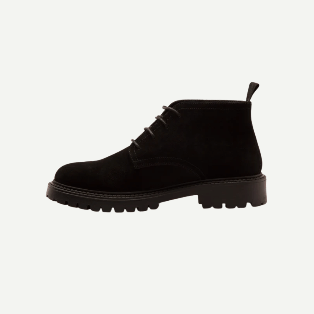 Black Suede Boots