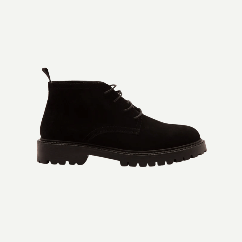 Black Suede Boots