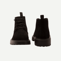 Black Suede Boots