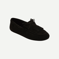 Black Suede Loafers
