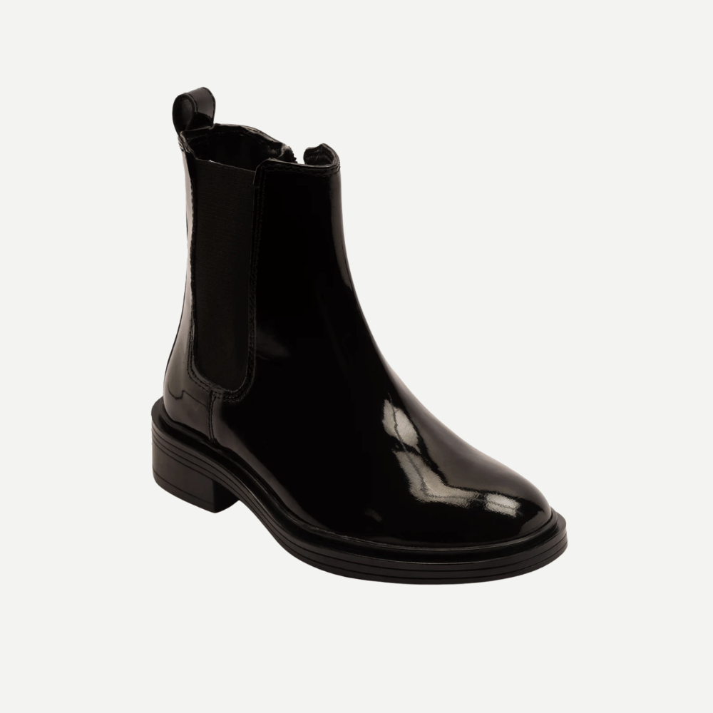 Girls’ Patent Chelsea Boots