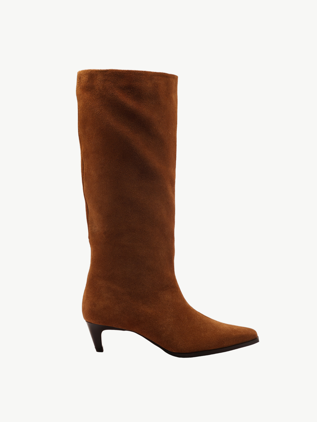 Kitten Heel Knee High Boots