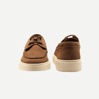 Brown Suede Boat Shoes