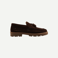 Men’s Brown Tassel Loafers