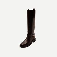 Women's Leather Knee High Boots