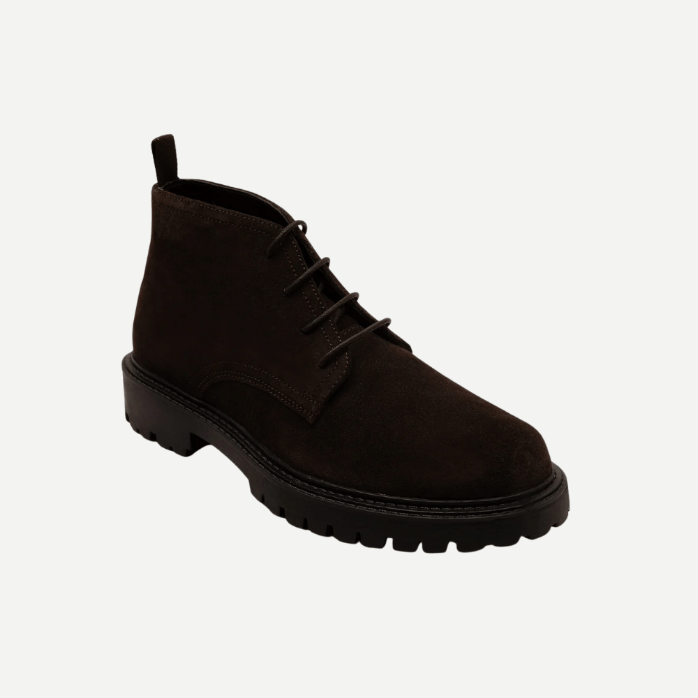 Brown Suede Boots for Men’s