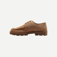 Harvey Sabia Suede Lace-Up Boat Shoes