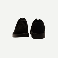 Men’s Black Suede Boat Shoes