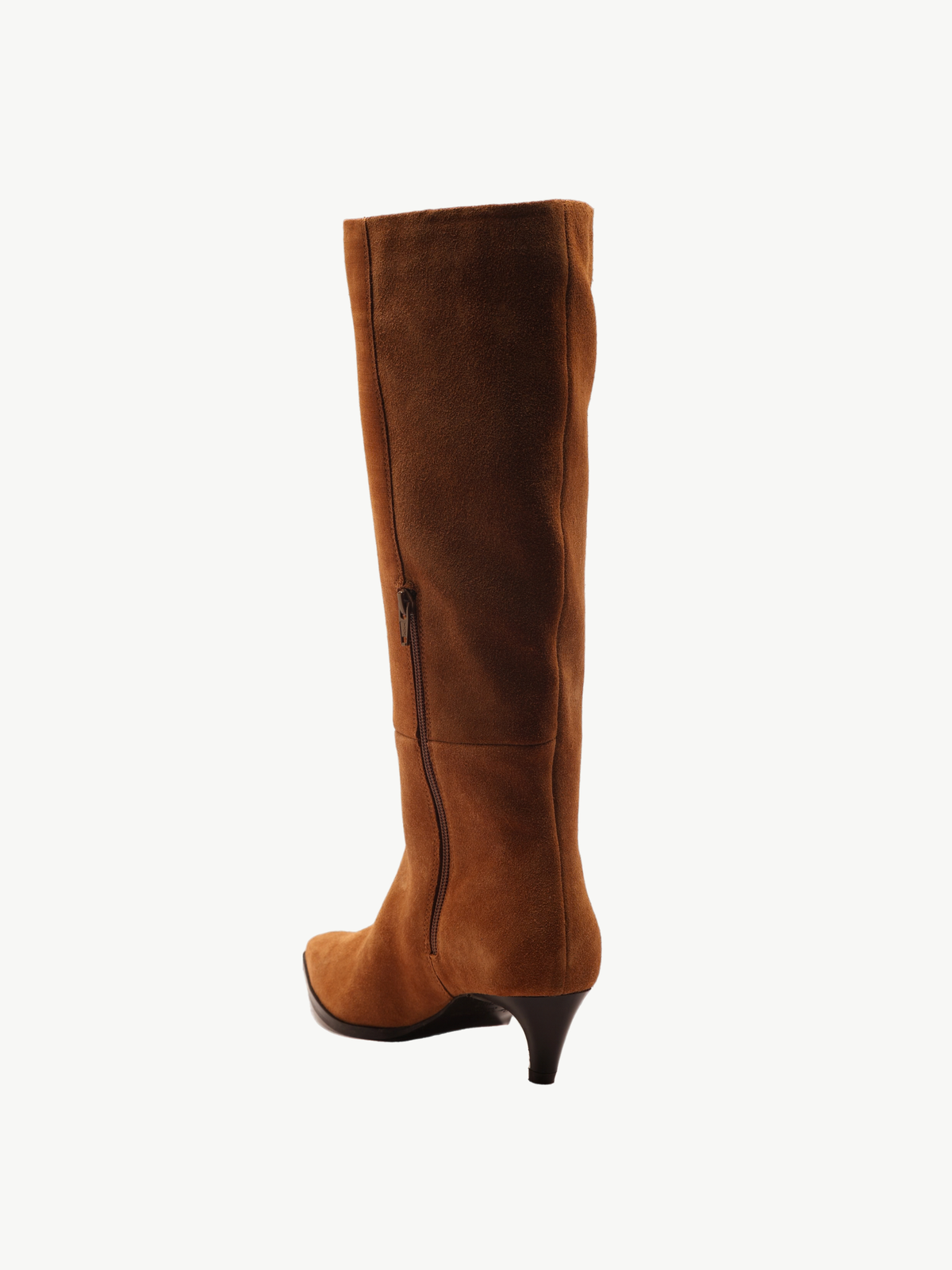 Kitten Heel Knee High Boots
