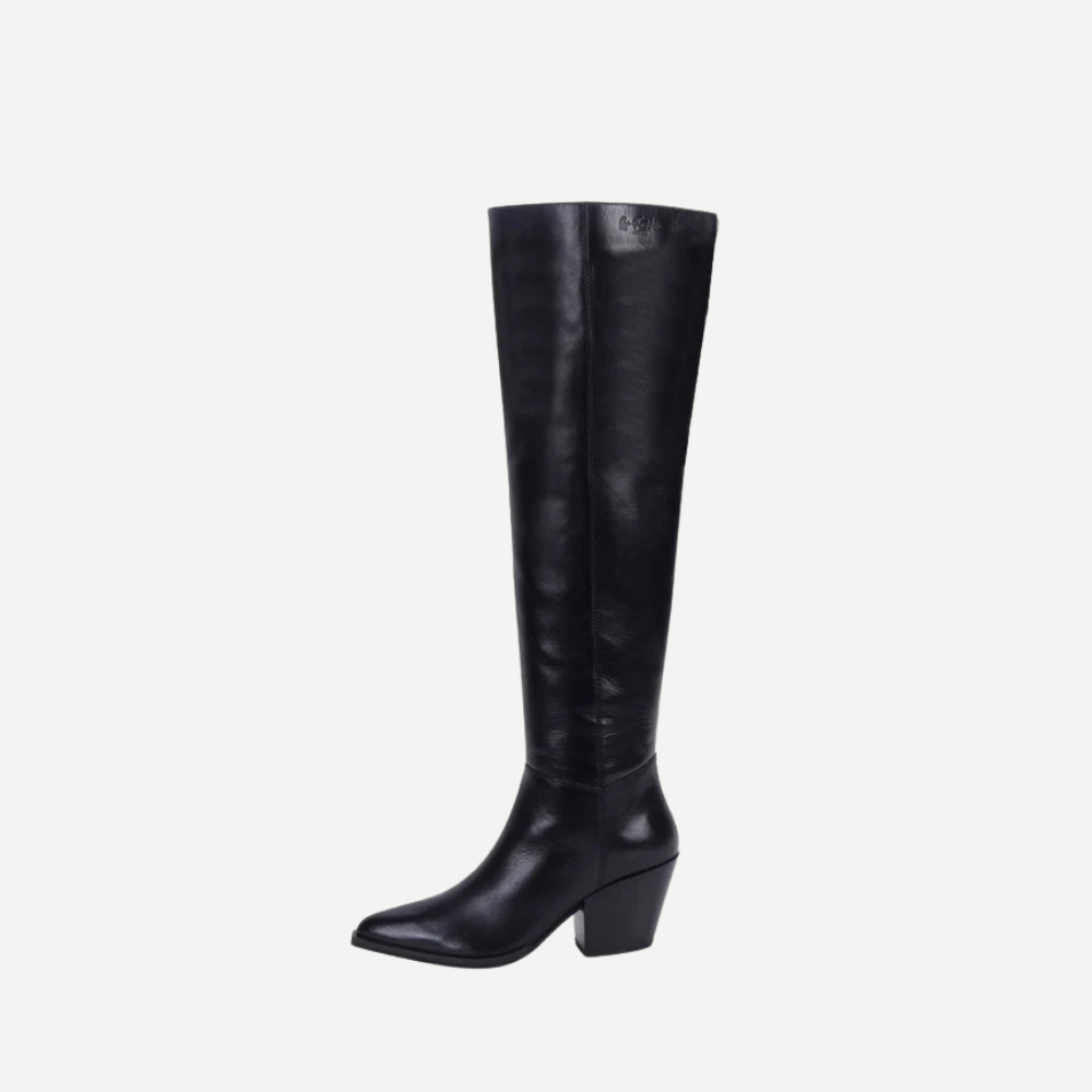 Black Boots Over The Knee