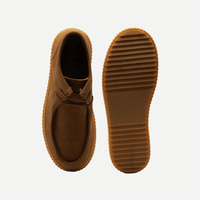 Boys’ Dark Taupe Suede Moccasin Shoes
