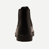 Vader Boys’ Black Leather Chelsea Boots