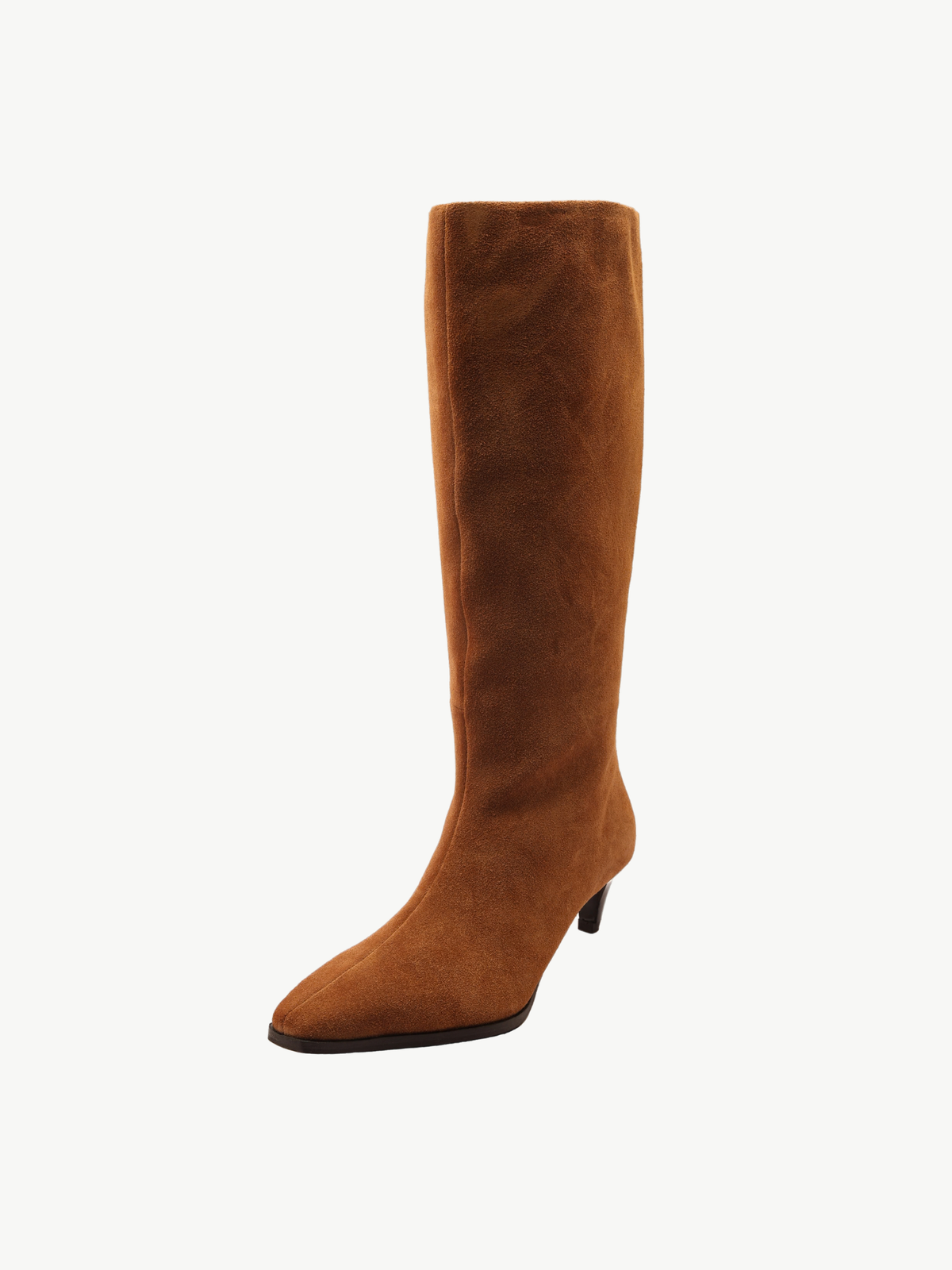 Kitten Heel Knee High Boots