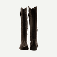 Brown Knee High Riding Boots