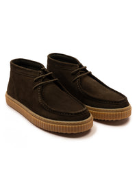 Boys’ Brown Suede Chukka Boots