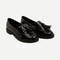 Girls’ Black Patent School Loafers