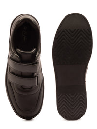 Boys Black Leather Formal Shoes