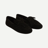 Black Suede Loafers