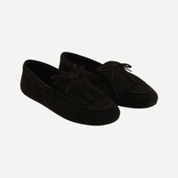 Black Suede Loafers