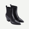 Western Chelsea Boots Black