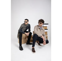 Men’s Black Leather Loafers