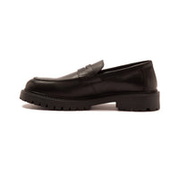 Men’s Black Leather Loafers