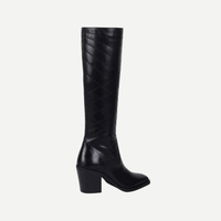 Women's Quilted Knee High Boots