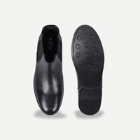 Trueman Boys Black Chelsea Boots