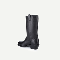 Ritchie Leather Western Mid Calf Boots