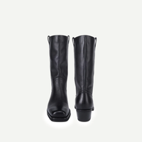 Ritchie Leather Western Mid Calf Boots