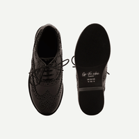 Girls’ Black Brogue School Shoes