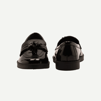 Girls’ Black Patent School Loafers