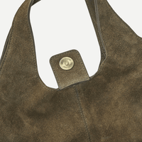 Olive Suede Bag
