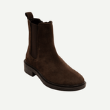 Brown Suede Chelsea Boots 