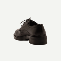 Girls’ Black Slip On School Shoes