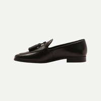 Women’s Black Tassel Loafers