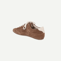 Brown Leather Trainers