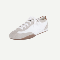 White Leather Trainers