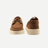 Brown Suede Boat Shoes