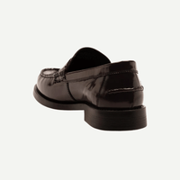 Men’s Burgundy Penny Loafers
