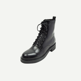 Lace-Up Boots Black 
