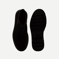 Harrison Boys Black Suede Chelsea Boots