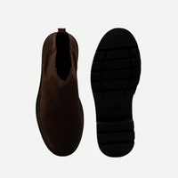 Harrison Boys Brown Suede Chelsea Boots