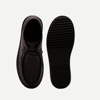 Boys’ Black Leather Moccasin Shoes