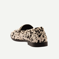 Cow Print Loafers