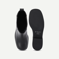 Titan Leather Chelsea Boots Block Heel