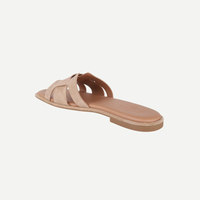Heath Suede Slip-On Flat Sandals